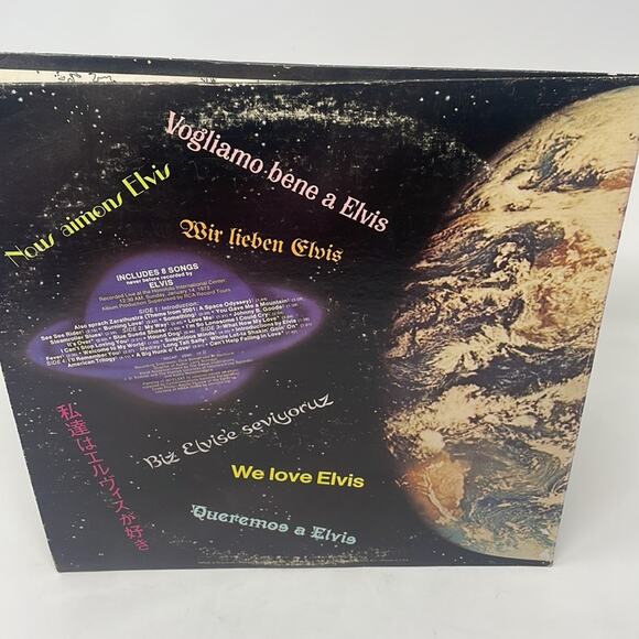 Vintage 70s Elvis Aloha from Hawaii via satellite double LP vinyl - Picture 6 of 14